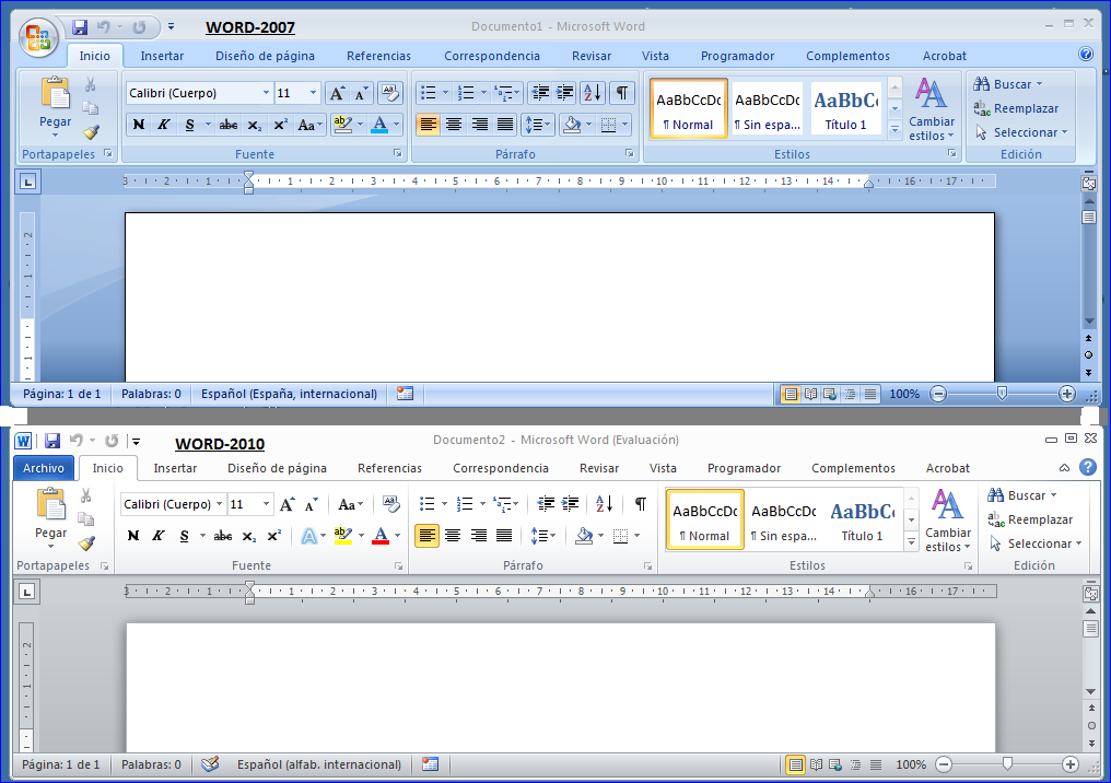 Microsoft 2007 Y 2010 Microsoft 2007 Y 2010 Concepto